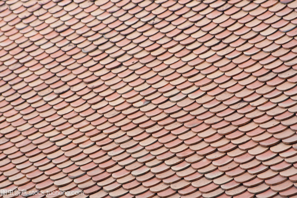 纹理屋顶 砖瓦构筑的艺术与匠心